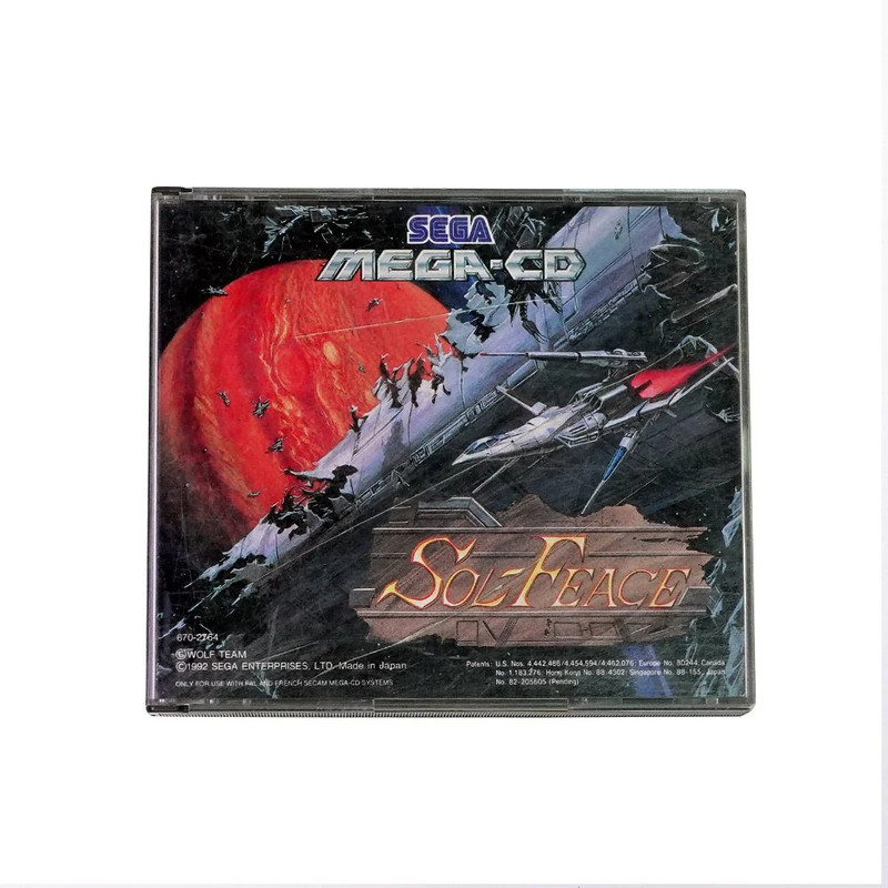(Pre-Owned) Sol-Feace Game - Sega Mega CD - ريترو